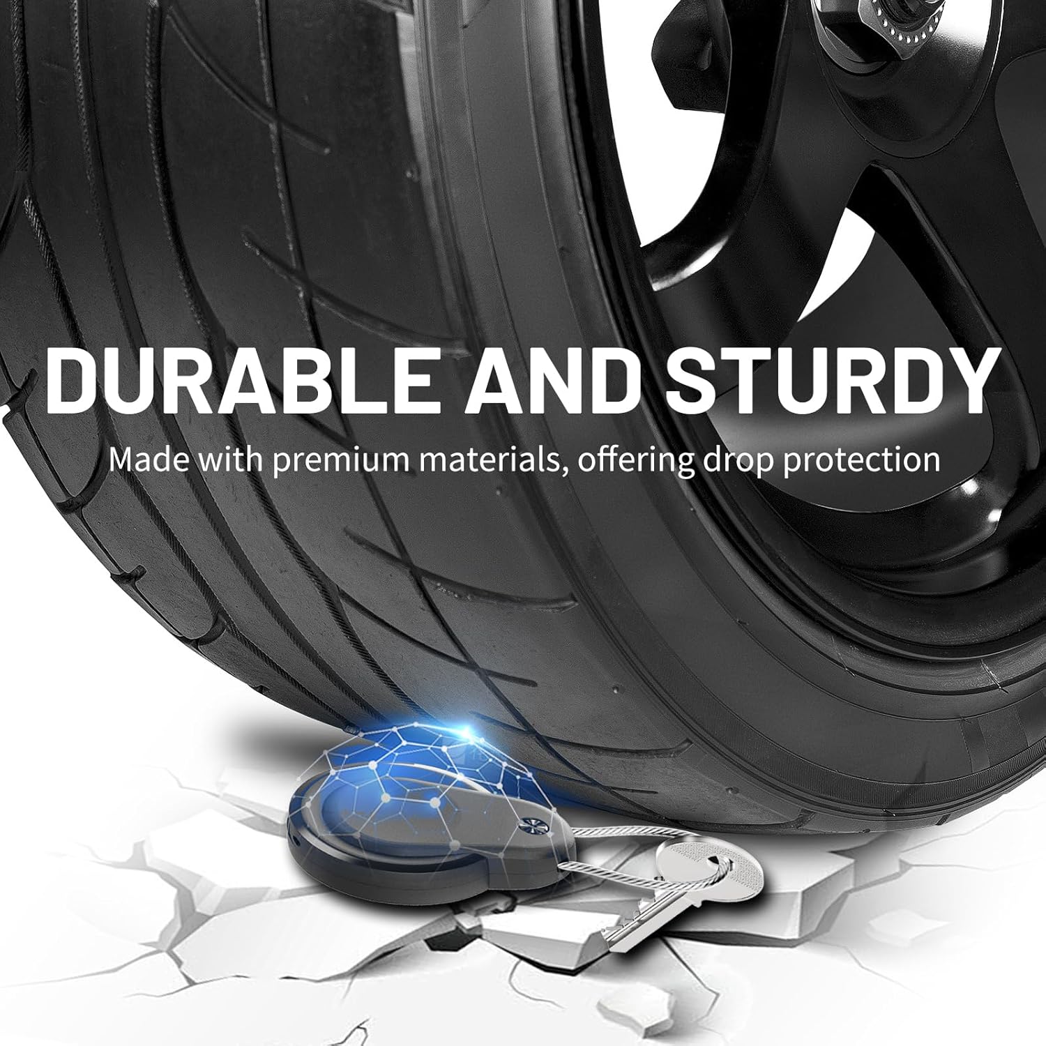 Thumbnail 4 de Waterproof AirTag Holder 4-Pack Lock Case 🔑