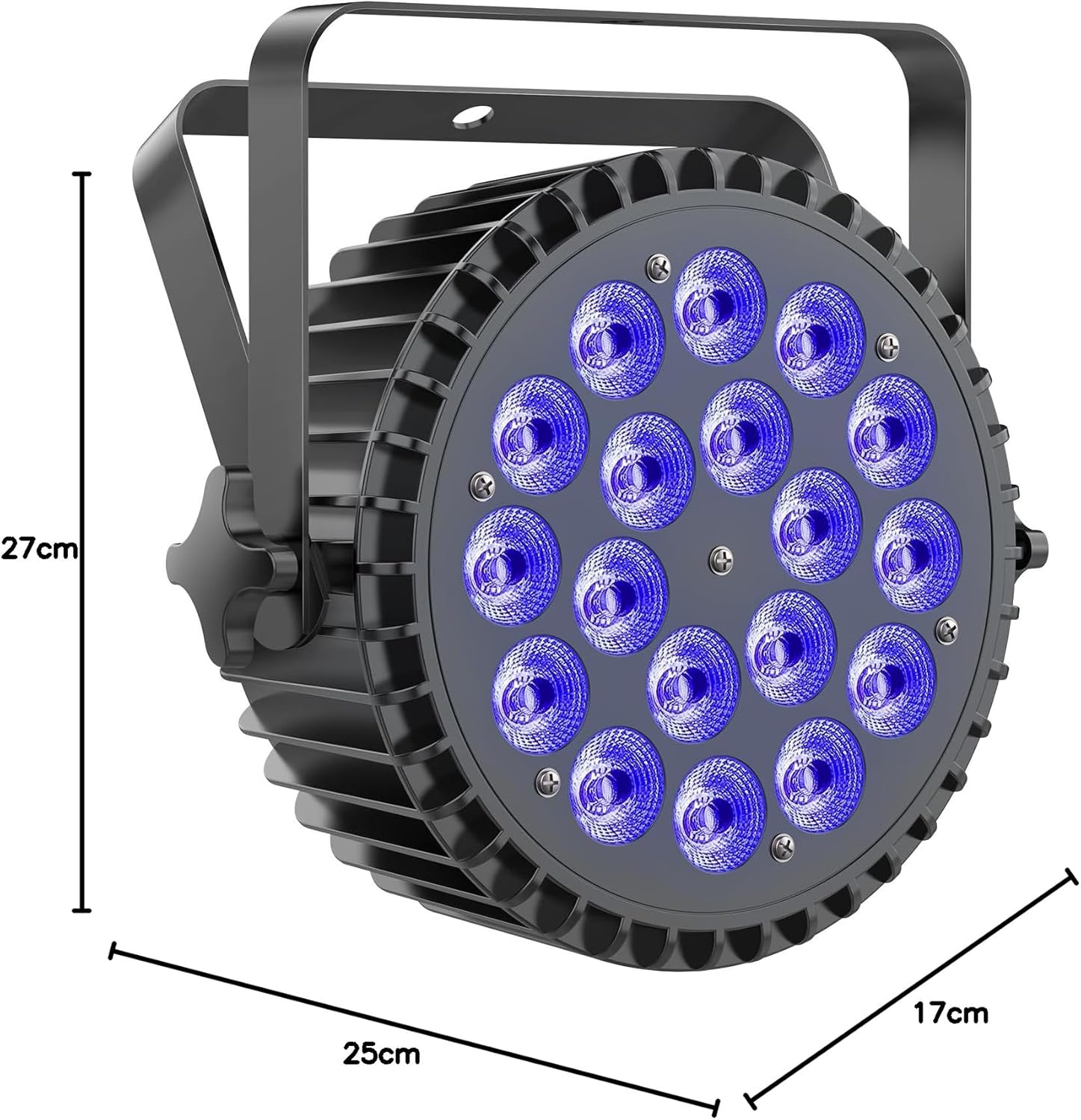 Thumbnail 8 de Ukfog RGBWA UV Focos Par LED 200W 🎉 Luces Escénicas Multifunción