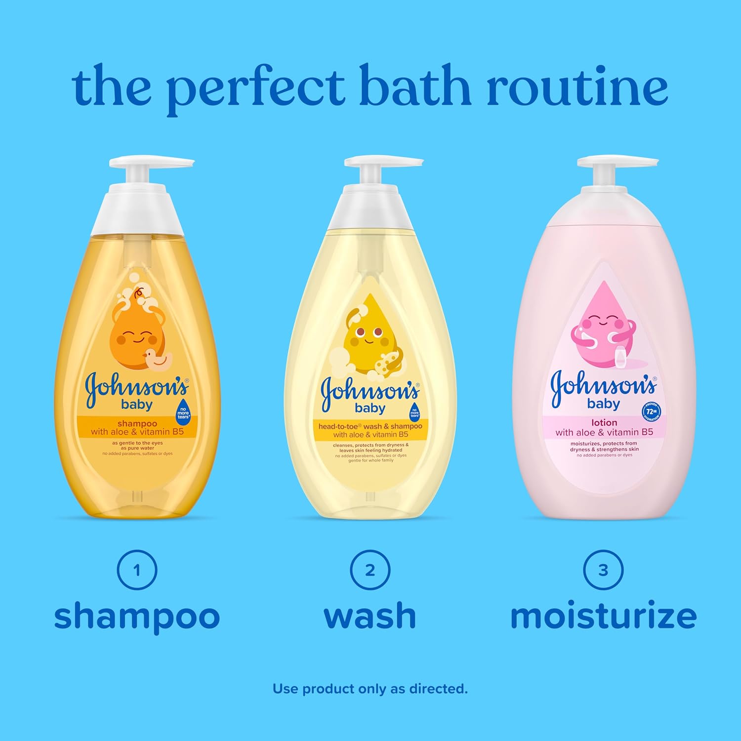 Thumbnail 6 de Johnson's Baby Head-to-Toe Wash & Shampoo, Tear Free, 27.1 fl oz