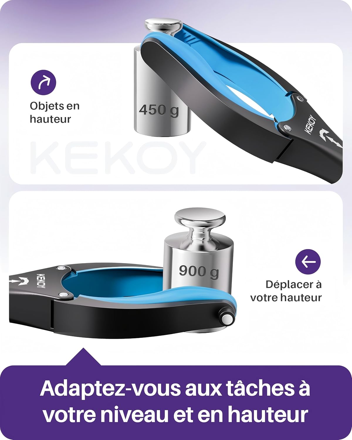 Detalle 2 de KEKOY Pince ramasse-objet 91 cm 🛠