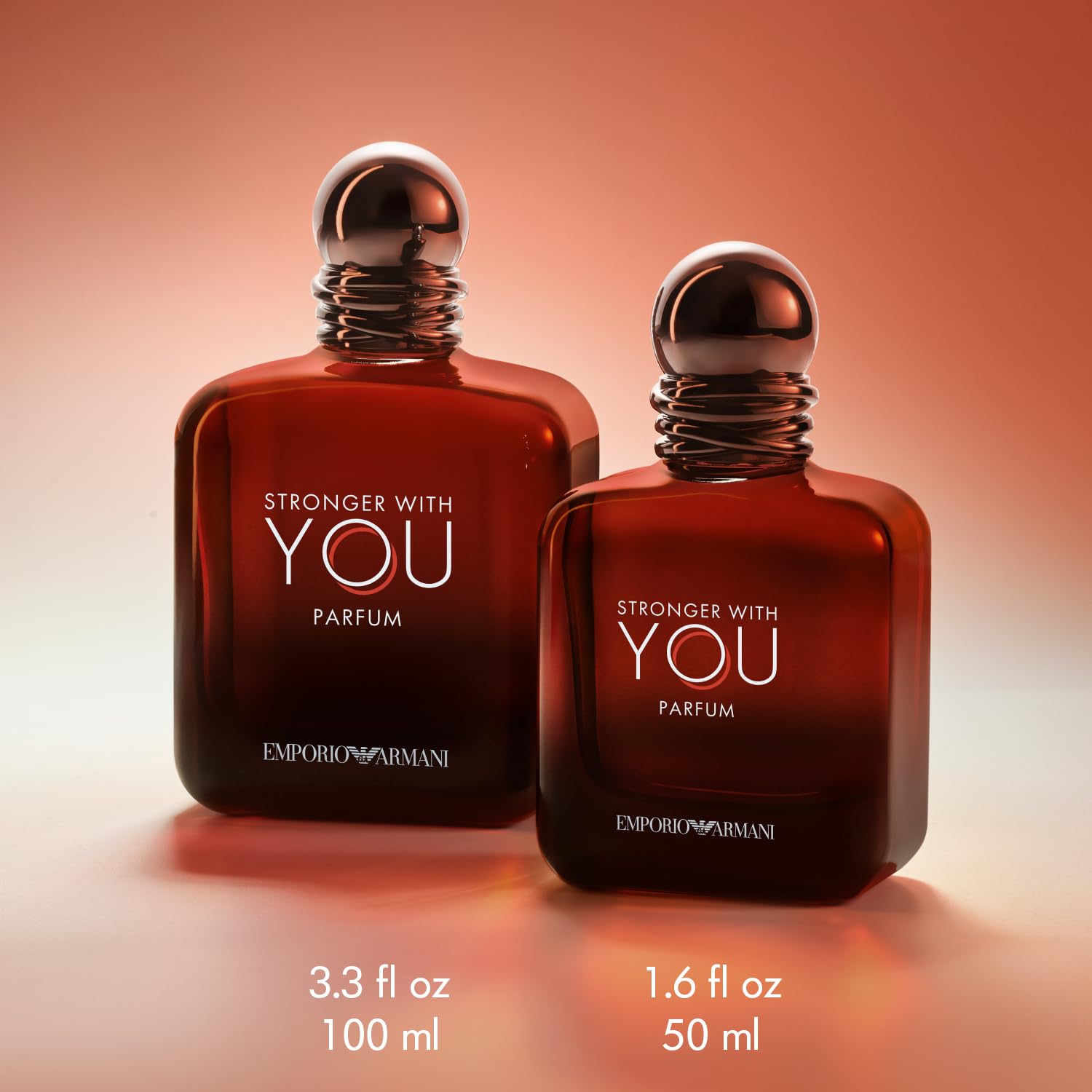 Detalle de Armani Beauty BP41264535 Stronger With You Parfum Men's Cologne, Amber & Leather