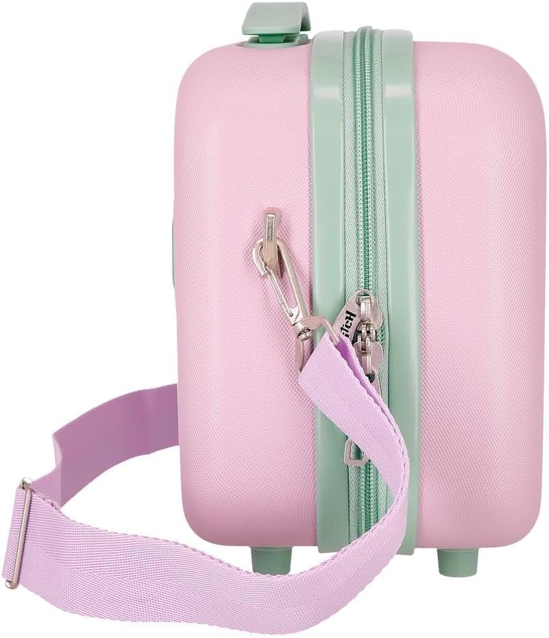 Thumbnail 1 de Trousse da viaggio adattabile Joumma Disney “Traveling with Stitch” in ABS rosa, 29x21x15 cm