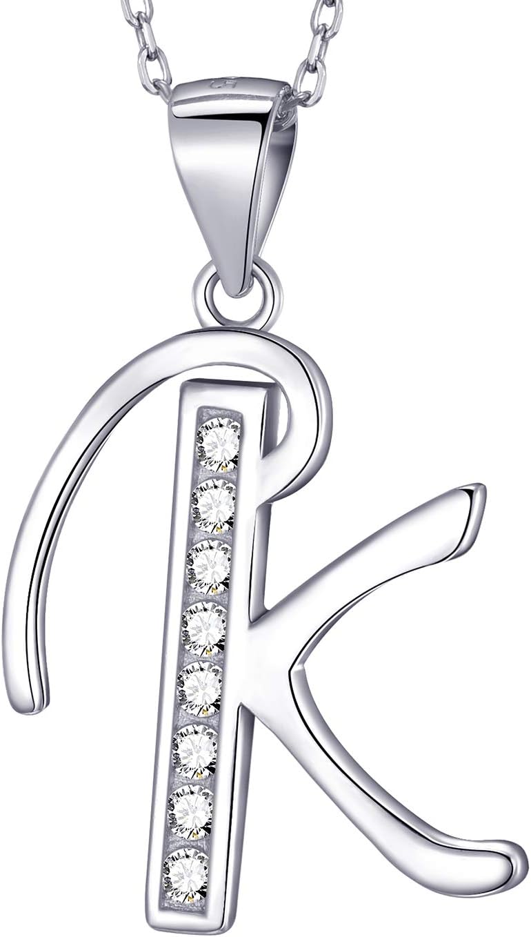 Detalle de MASADA Cadena con Inicial Plata 46cm