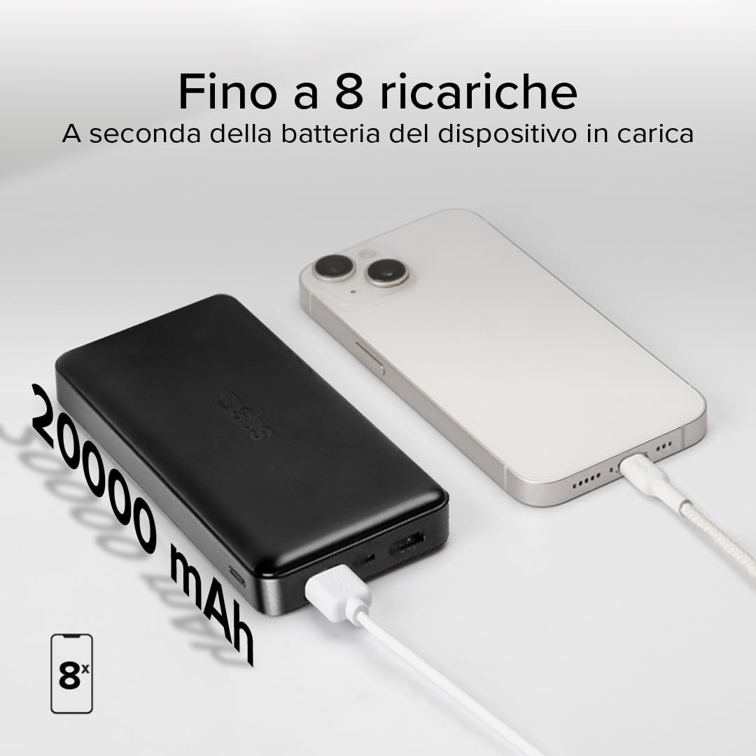 Thumbnail 6 de SBS PowerBank 20K SLIM: 20000mAh di ricarica rapida in formato compatto