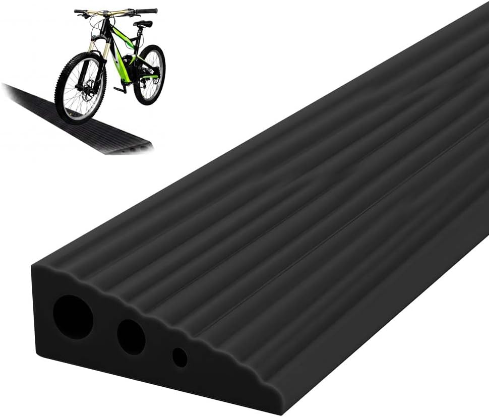 Detalle de OSDUE P2-PPTBLA251225-FBA drempelhelling van TPE-rubber, zelfklevend en antislip