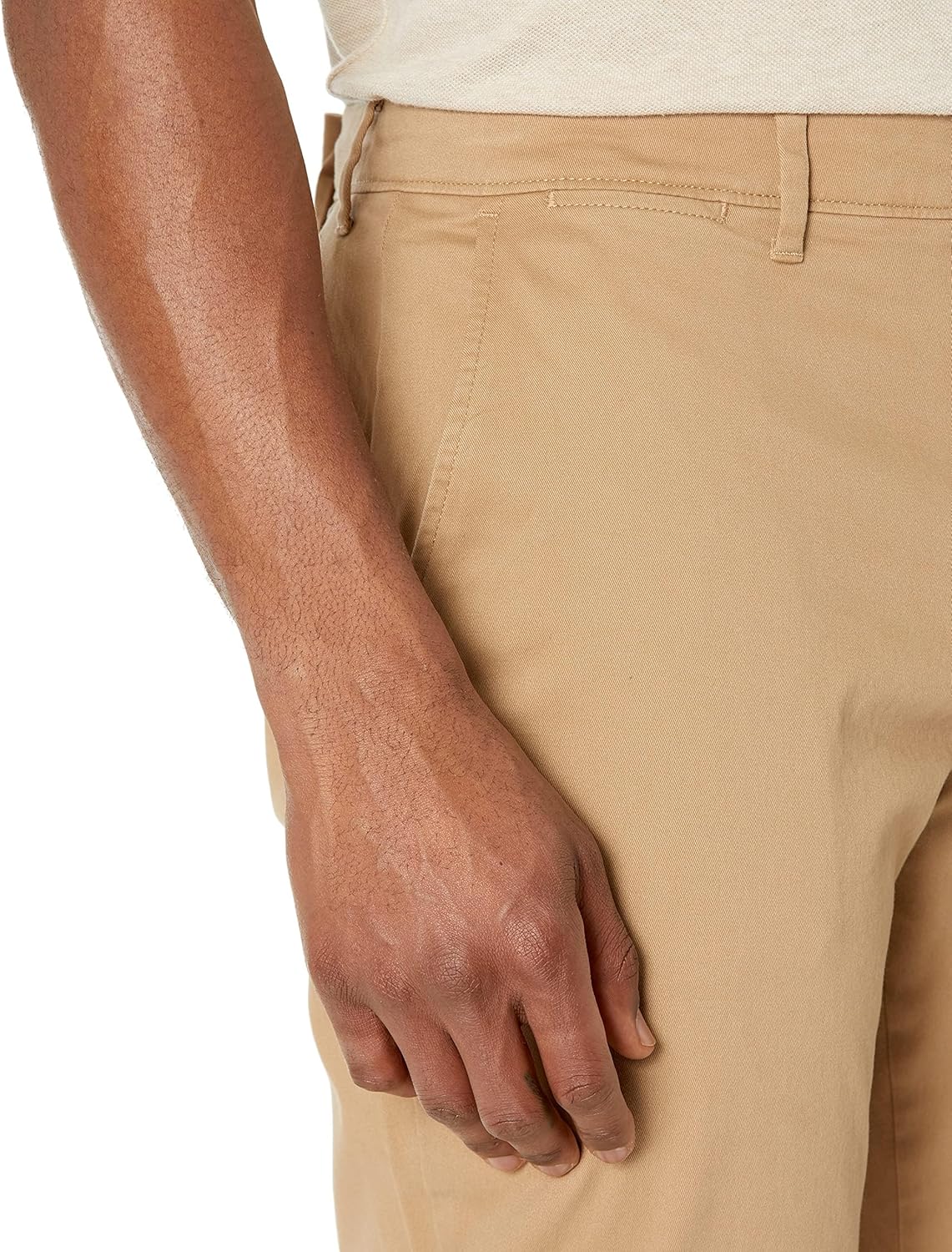 Thumbnail 2 de Amazon Essentials Men’s Classic-Fit Casual Stretch Chino Trousers (Khaki)