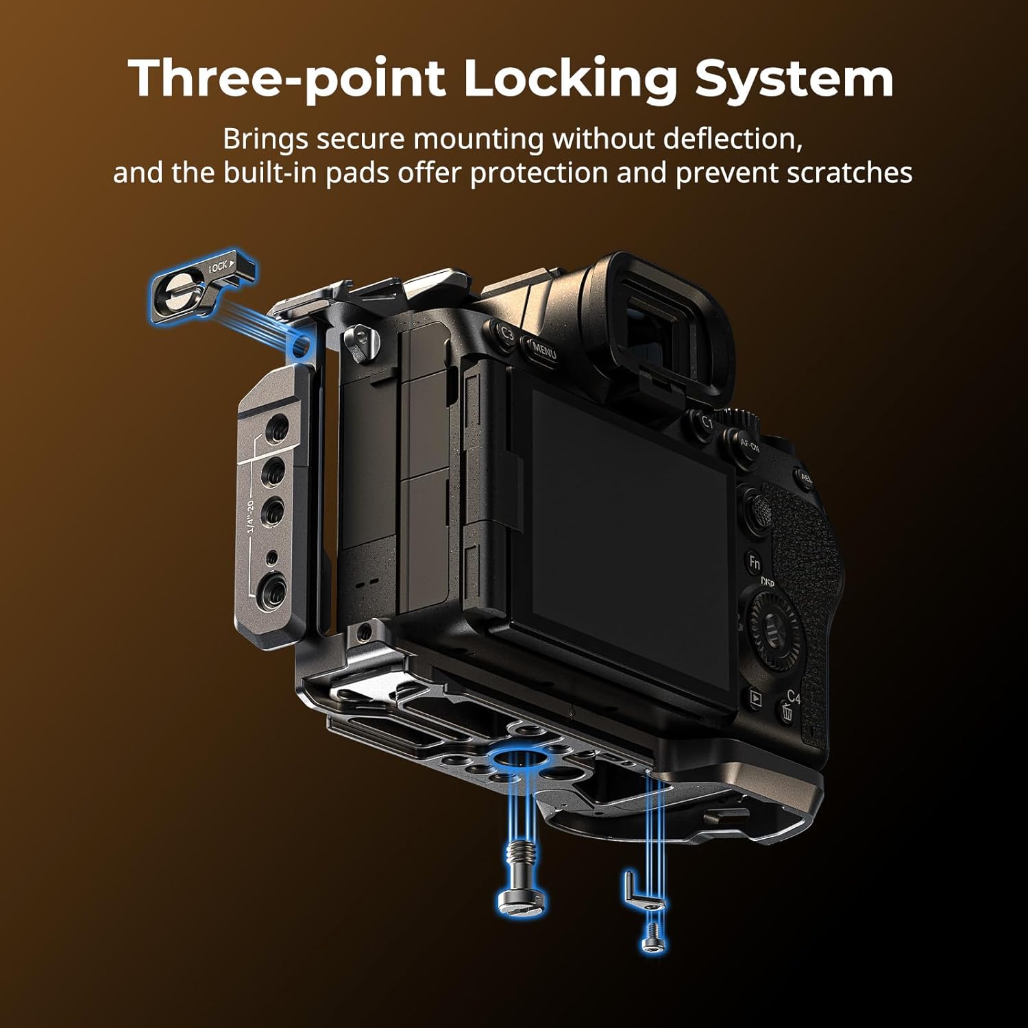 Thumbnail 2 de SmallRig Gabbia per rinoceronti A7 V/A7R V/A7 IV/A7S III/A7R IV: design elegante, protezione e versatilità