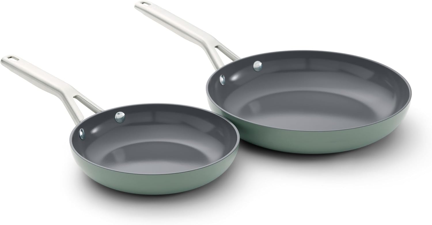 Detalle de Calphalon Ceramic Nonstick Frying Pan Set