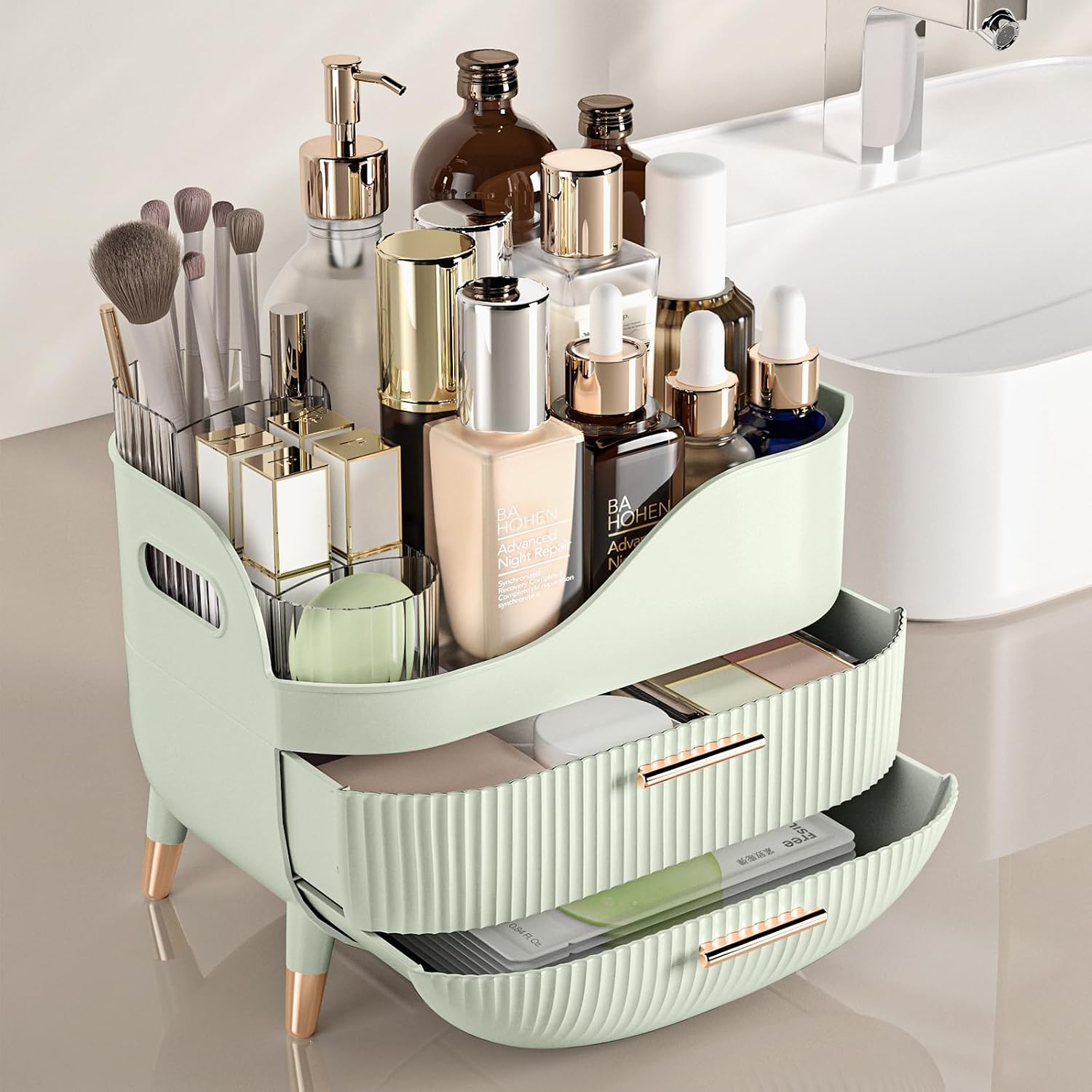 Detalle 2 de Pajiriona Makeup Organizer with Drawers 1๏ธโฃ ๐