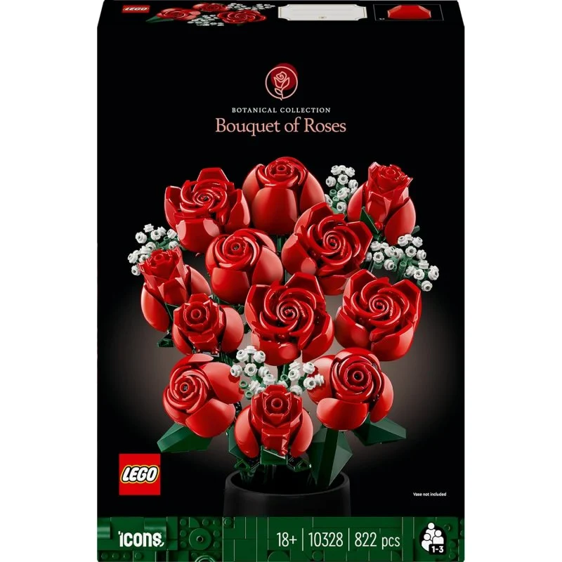 Thumbnail 1 de Lego Icons Ramo de Rosas — set floral 💐
