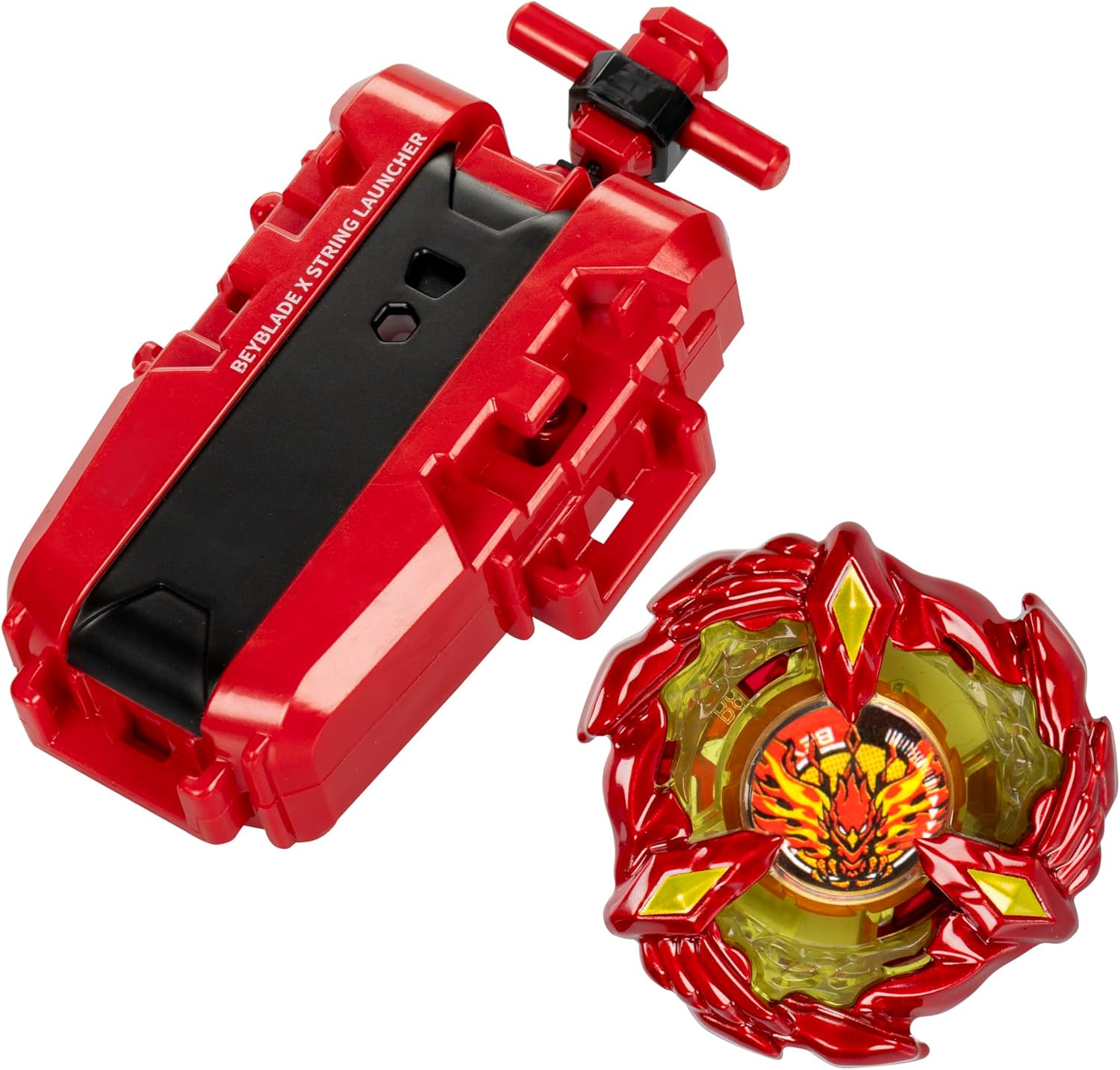 Detalle de Beyblade X Soar Phoenix 9-60GF Deluxe String Launcher Set with Right-Spin Top