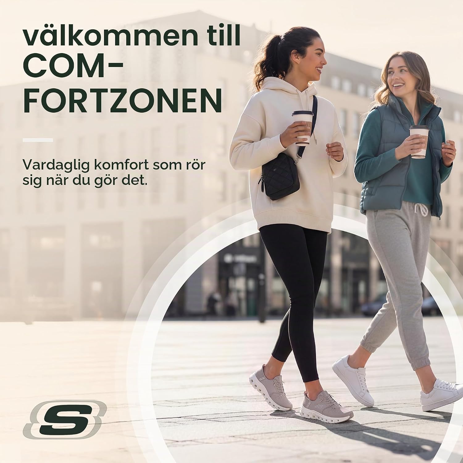Thumbnail 1 de Skechers Glide-step Pro damsneaker – vegansk slip-in med mesh och minnesskum