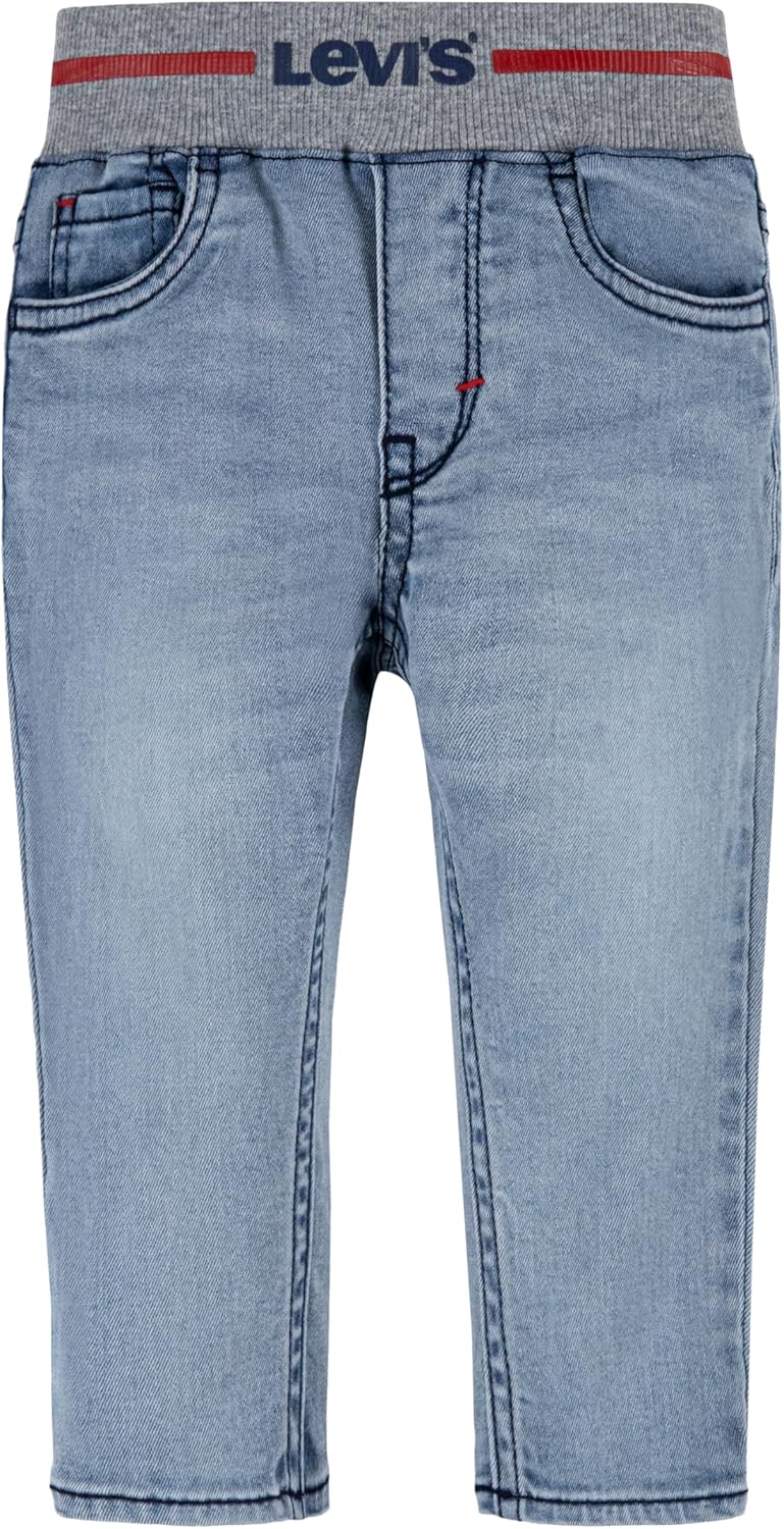 Thumbnail 6 de Levi's Kids Pull-On Skinny Jeans für Baby-J Jungen – elastischer Bund, indigo Denim