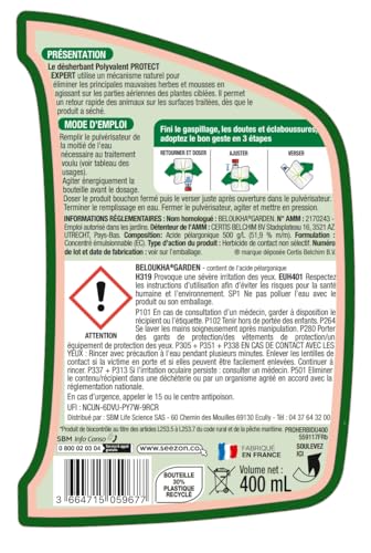 Thumbnail 1 de PROTECT EXPERT Désherbant Ultra Concentré Polyvalent – 400 ml, couvre jusqu’à 355 m²