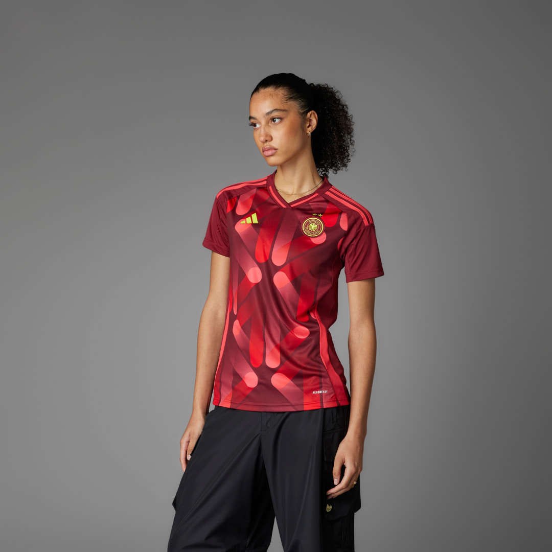 Detalle de Camiseta segunda equipación selección femenina Alemania 25 – Adidas