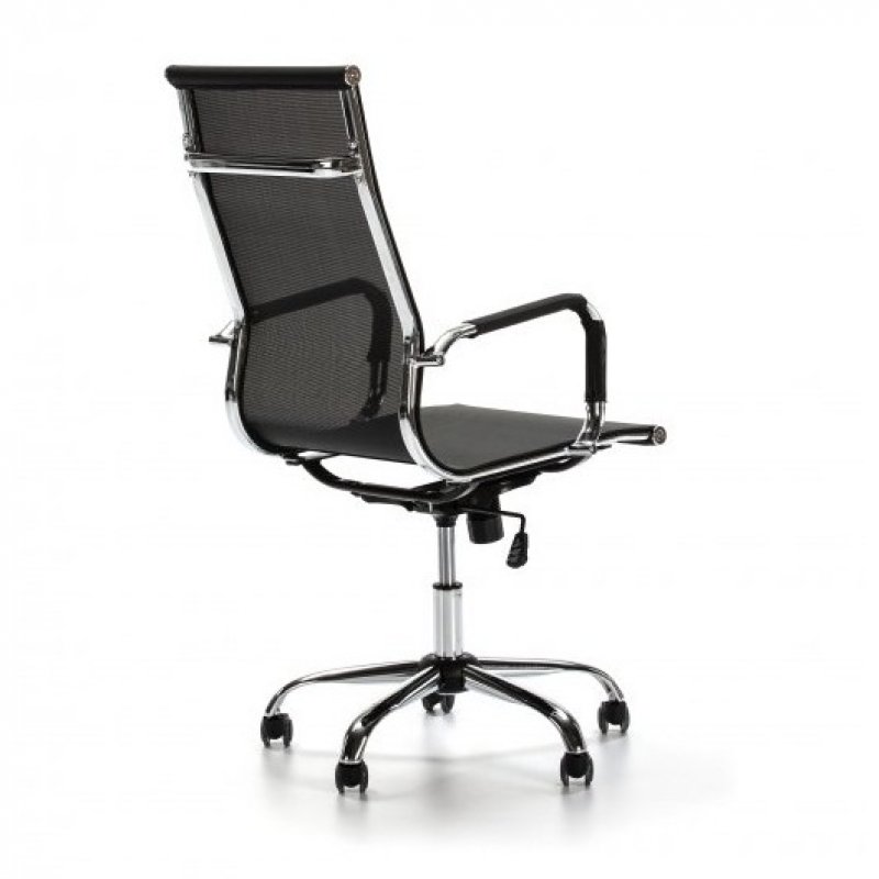 Thumbnail 1 de VS Venta-Stock Slim Sillón de Oficina Negro — ventastock (PcComponentes ES)