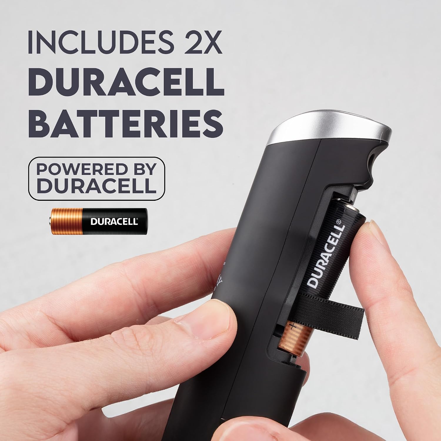 Detalle de Zulay Kitchen Powerful Frother Wand AA Batteries Included — Ultra Fast Handheld Milk Frother (Frothmate 2.0)