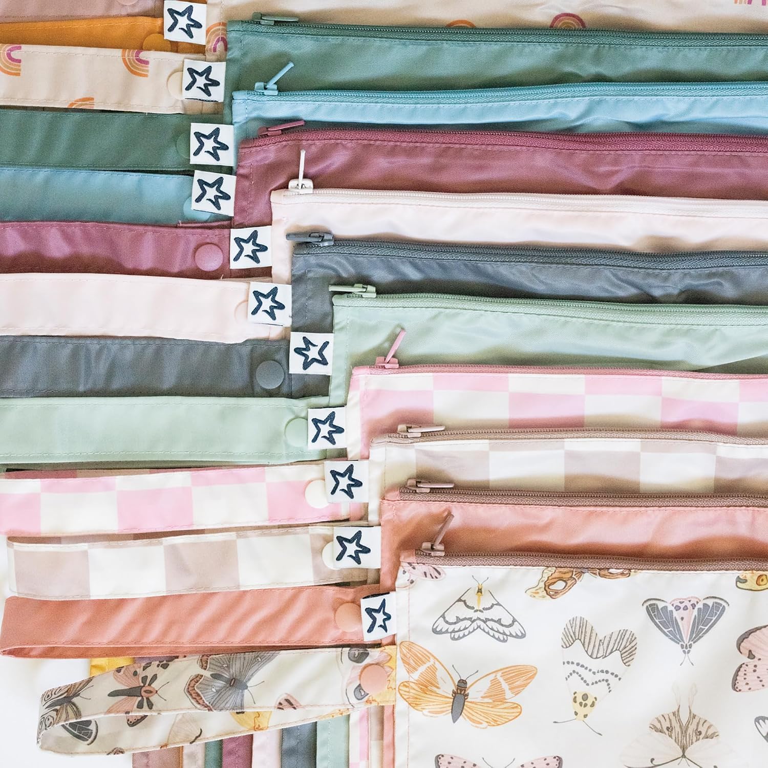 Thumbnail 4 de Tiny Twinkle Waterproof Wet Bag 2-Pack: Reusable Travel Bags for Wet Clothes, Diapers and Swimwear