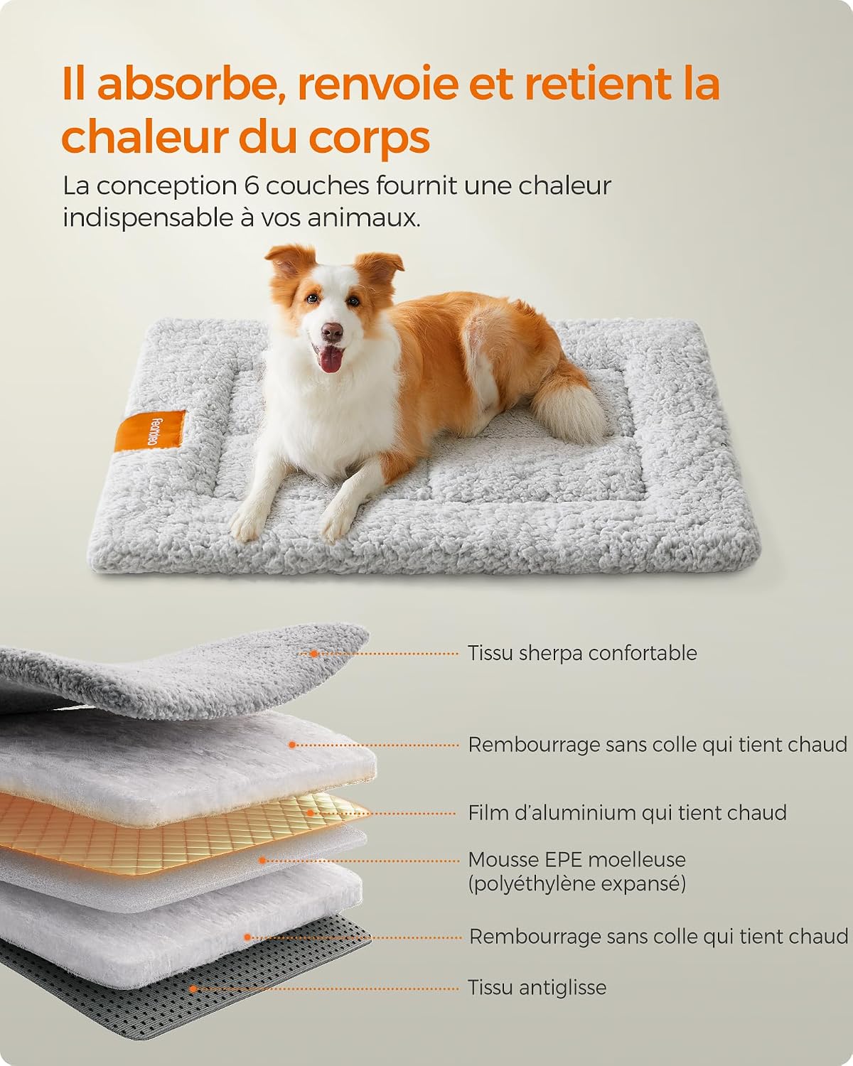 Detalle de Feandrea PPB002G01 Tapis chien 90 x 65 cm