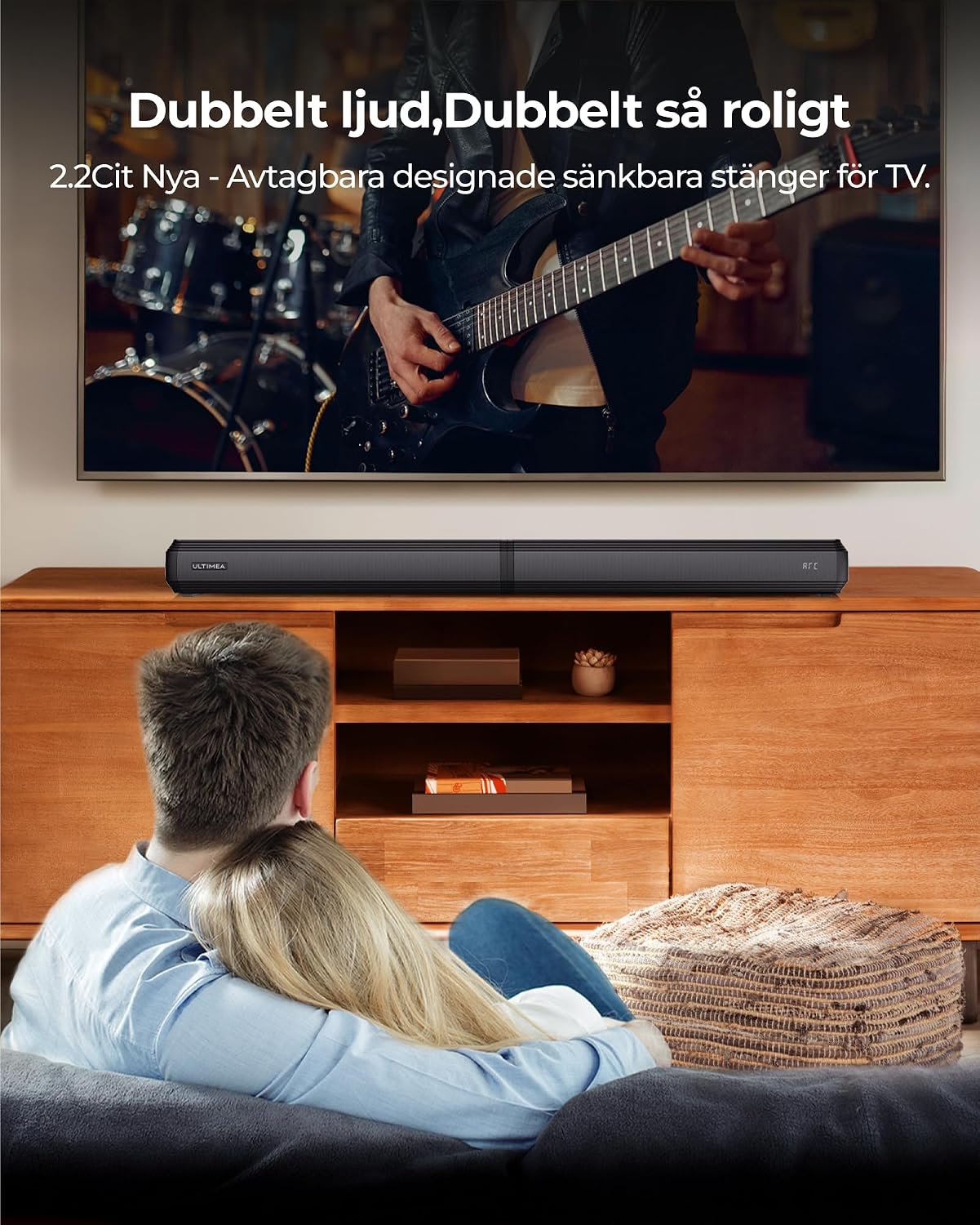 Detalle de ULTIMEA soundbar Apollo S40 Pro
