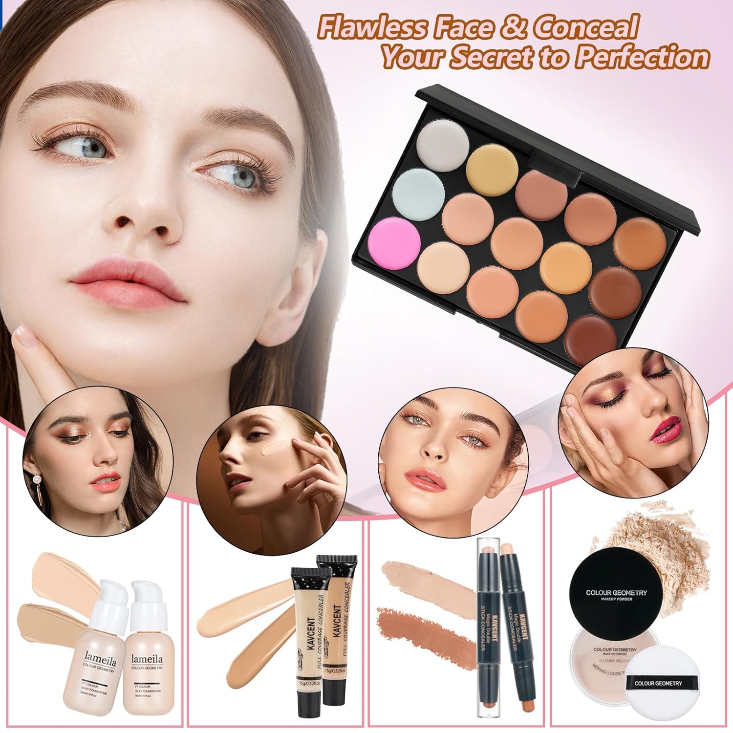Thumbnail 4 de KAVCENT Makeup Kit 18 Colors 💄
