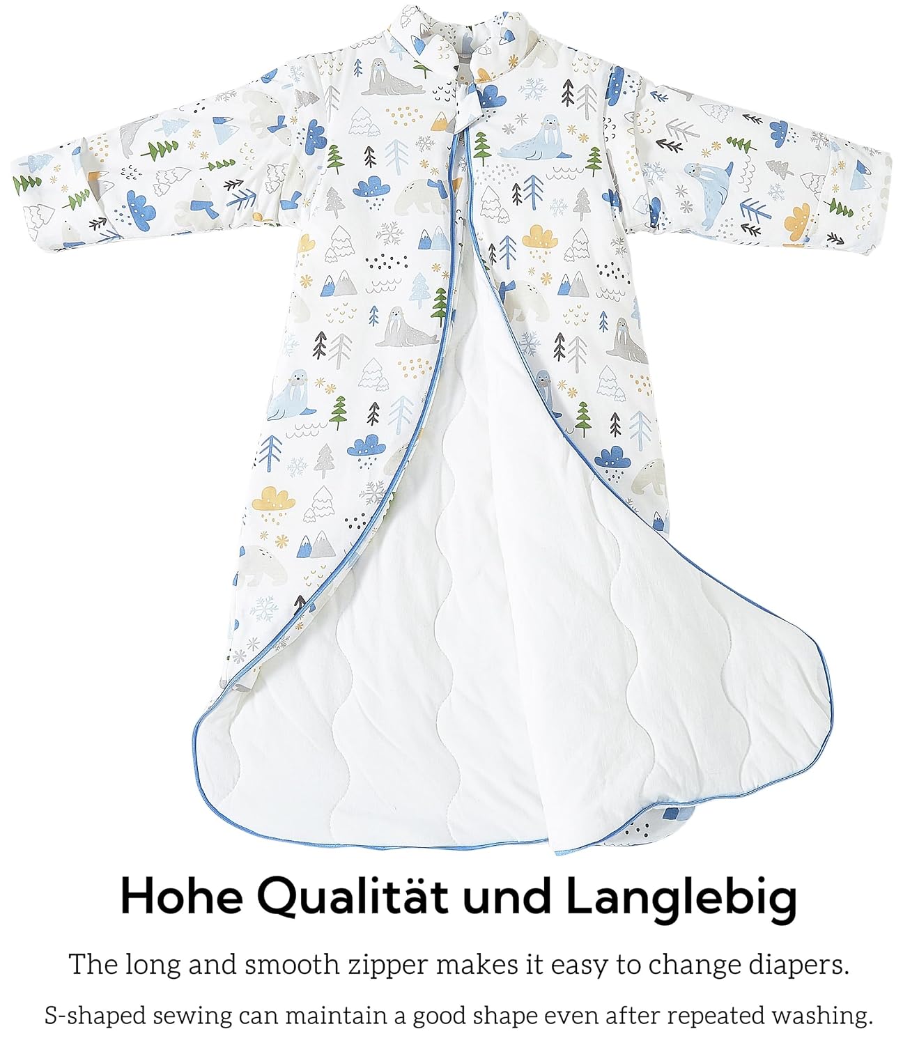 Detalle 2 de Chilsuessy Baby Schlafsack 3.5 Tog M (75-90 cm)