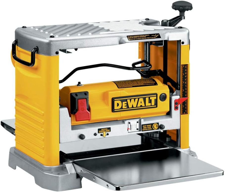 Detalle de DEWALT benchtop planer, 12-1/2-inch