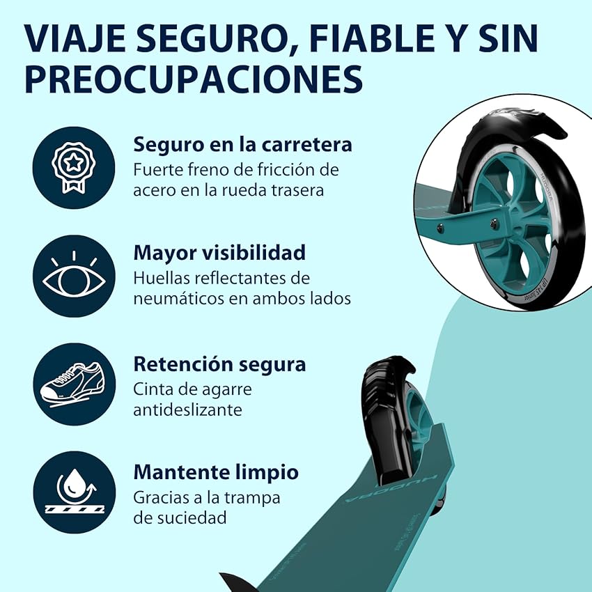 Thumbnail 4 de HUDORA Scooter Up 145 Junior patinete 145 mm para niños