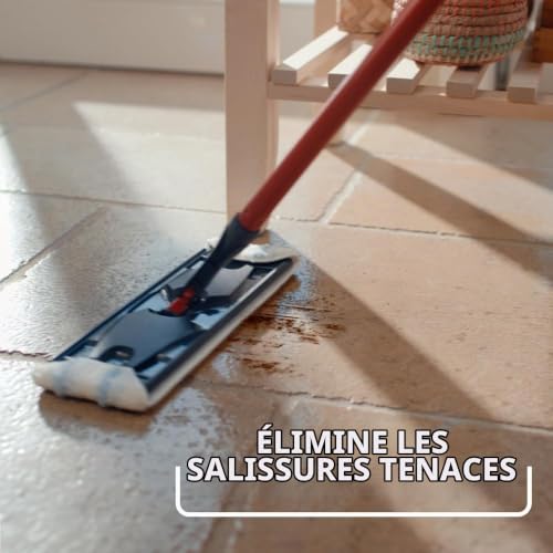 Detalle 2 de Vileda H2prO, recharge en microfibre pour balai plat, jusqu’à 400 utilisations