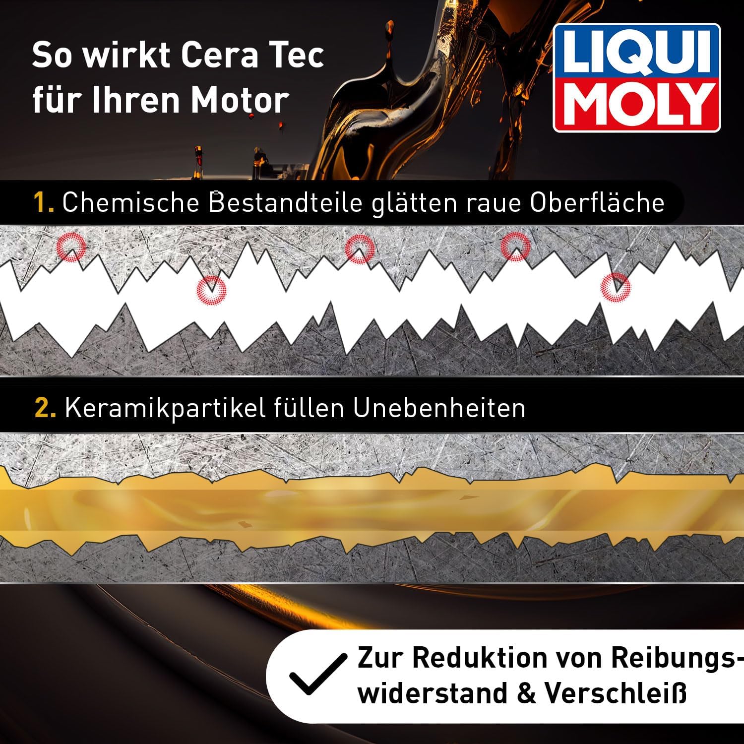 Detalle 2 de Liqui Moly Cera Tec 300 ml Öladditiv