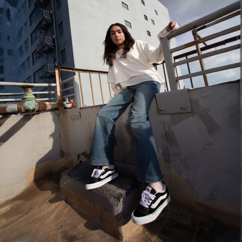 Detalle de Vans KNU Skool – Chaussures basses en textile et cuir suede