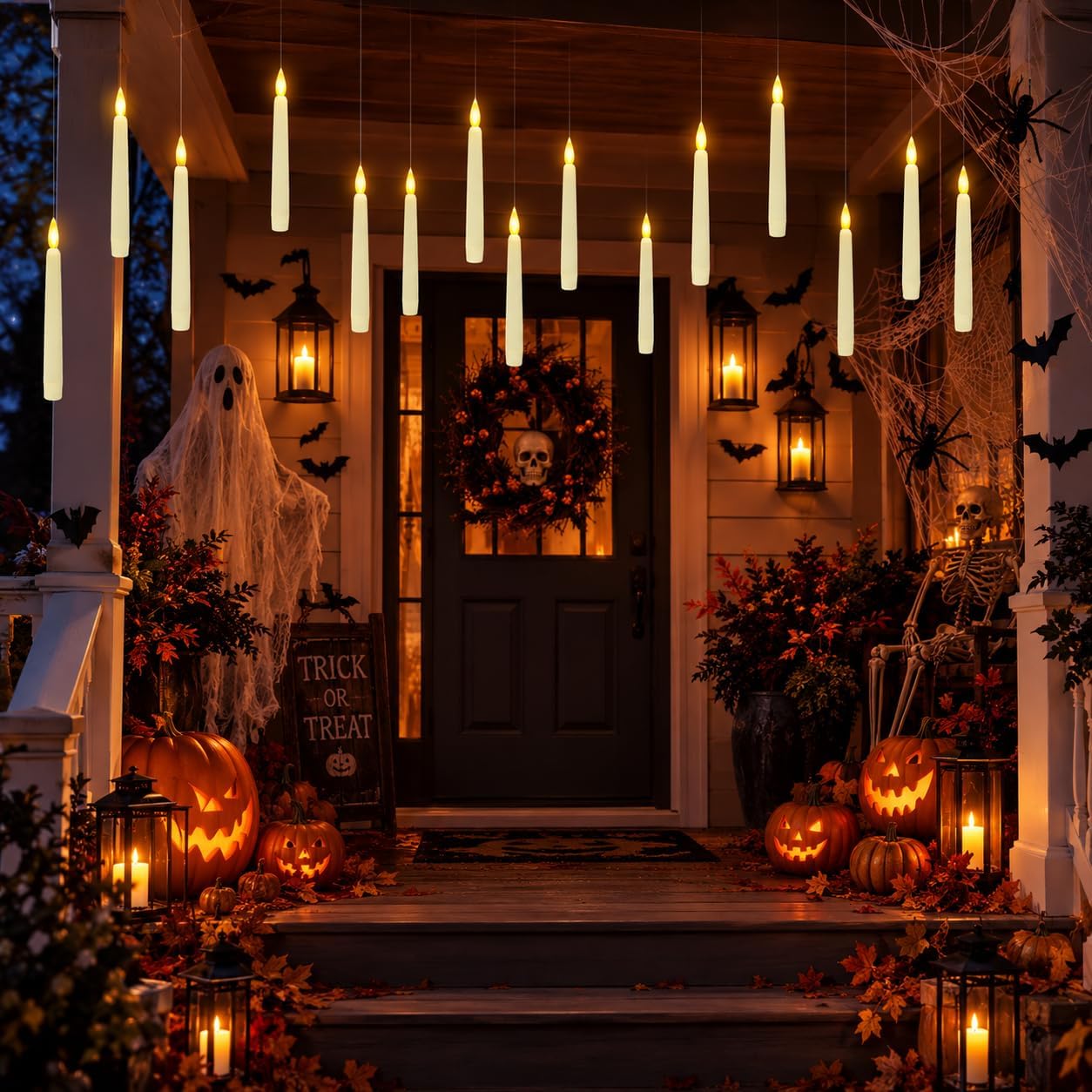 Detalle 2 de Floating LED Candles, 12-Pack