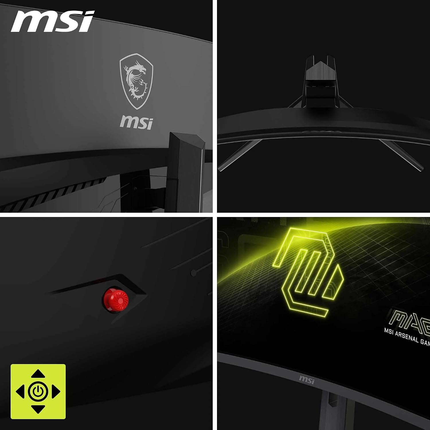 Thumbnail 4 de MSI MAG 321CUPDF monitor curvo 32'' UHD