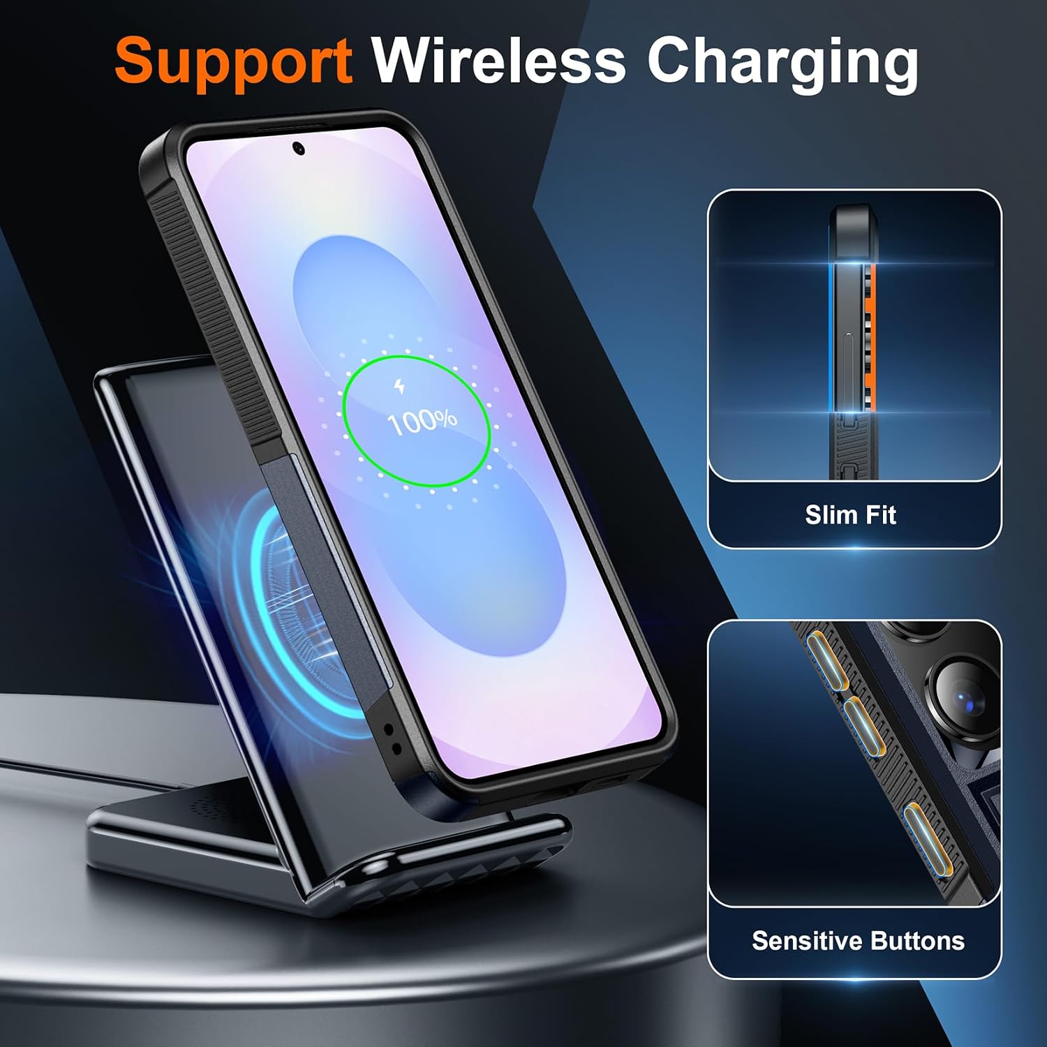 Thumbnail 5 de SPIDERCASE Galaxy S25 FE case 10 ft drop protection