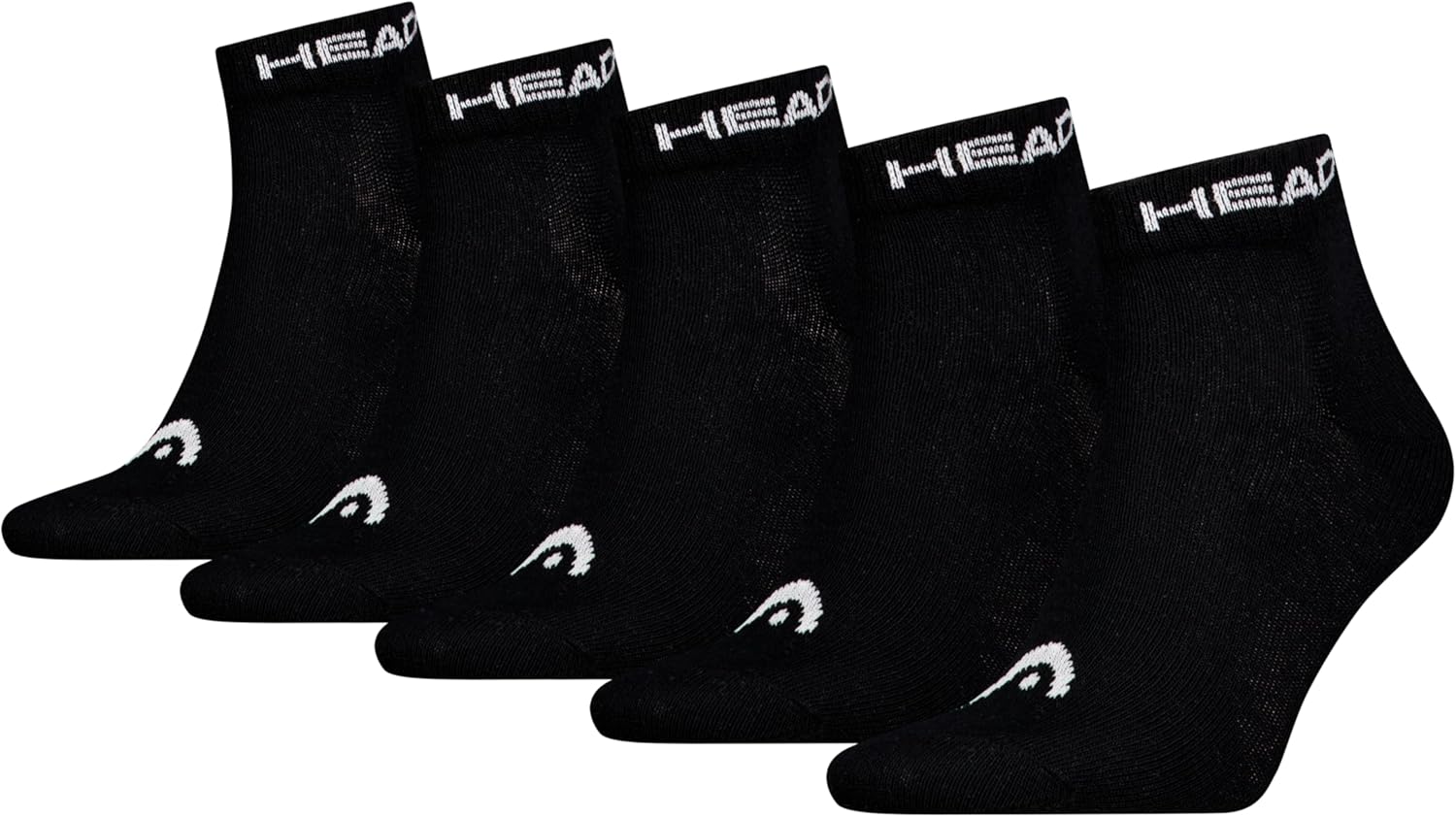 Detalle de HEAD All Sports Quarter Unisex - Adulto (Pacco da 5)