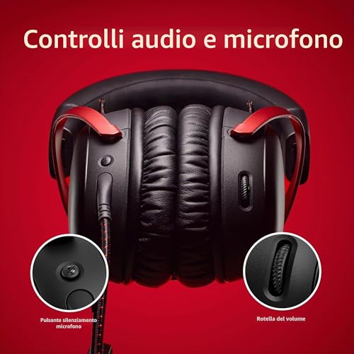 Detalle 2 de HyperX Cloud III: cuffie da gaming USB-C con DTS Spatial Audio e comfort premium