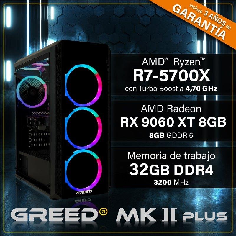 Thumbnail 1 de GREED PC de sobremesa Ryzen 7 5700X
