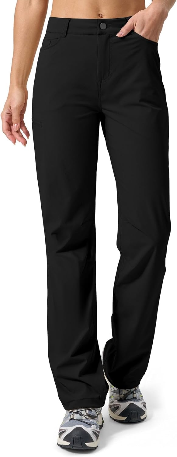 Detalle de Willit Women's Hiking Pants, Quick-Dry Stretch, UPF 50+, Water-Resistant