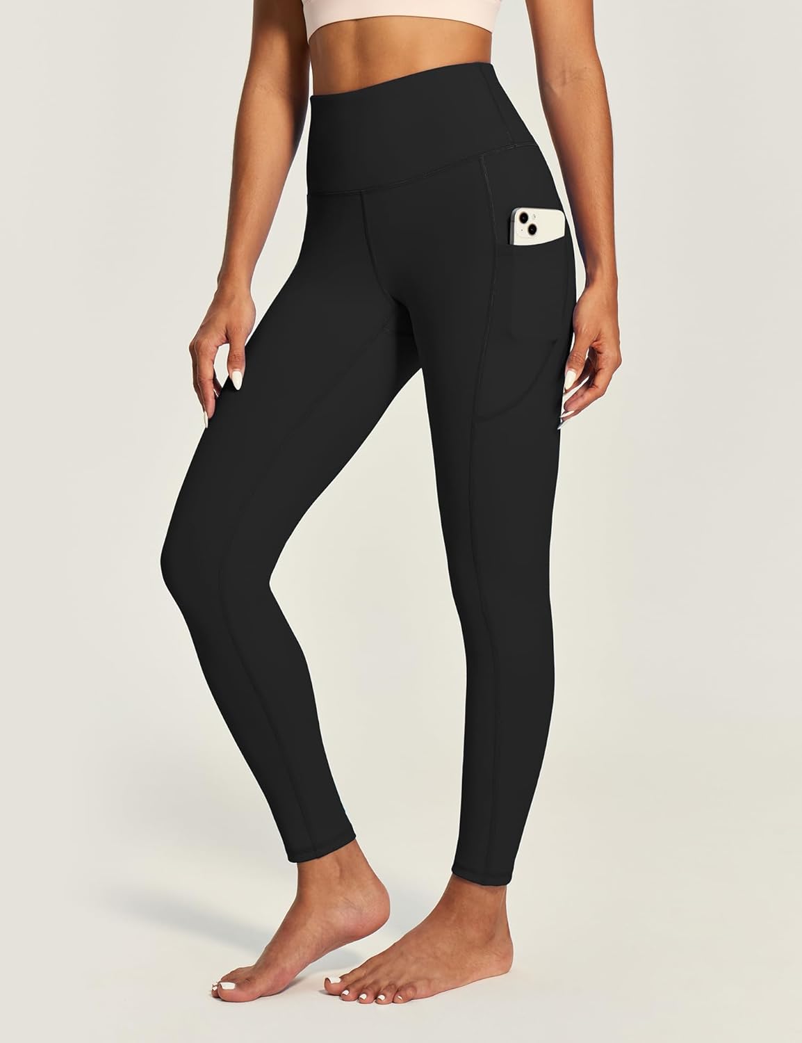Detalle 2 de IUGA High Waist Yoga Pants with Pockets — Tummy Control 🧘♀