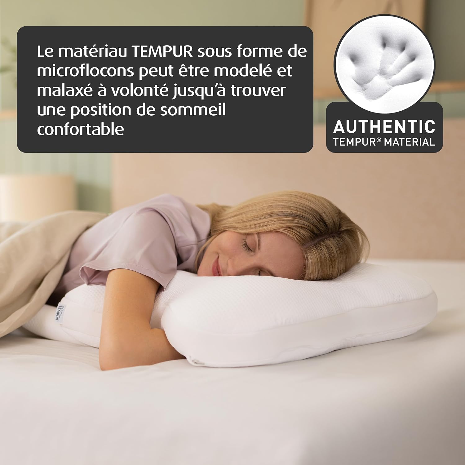 Detalle 2 de TEMPUR Ombracio coussin de couchage 60 x 50 x 10 cm