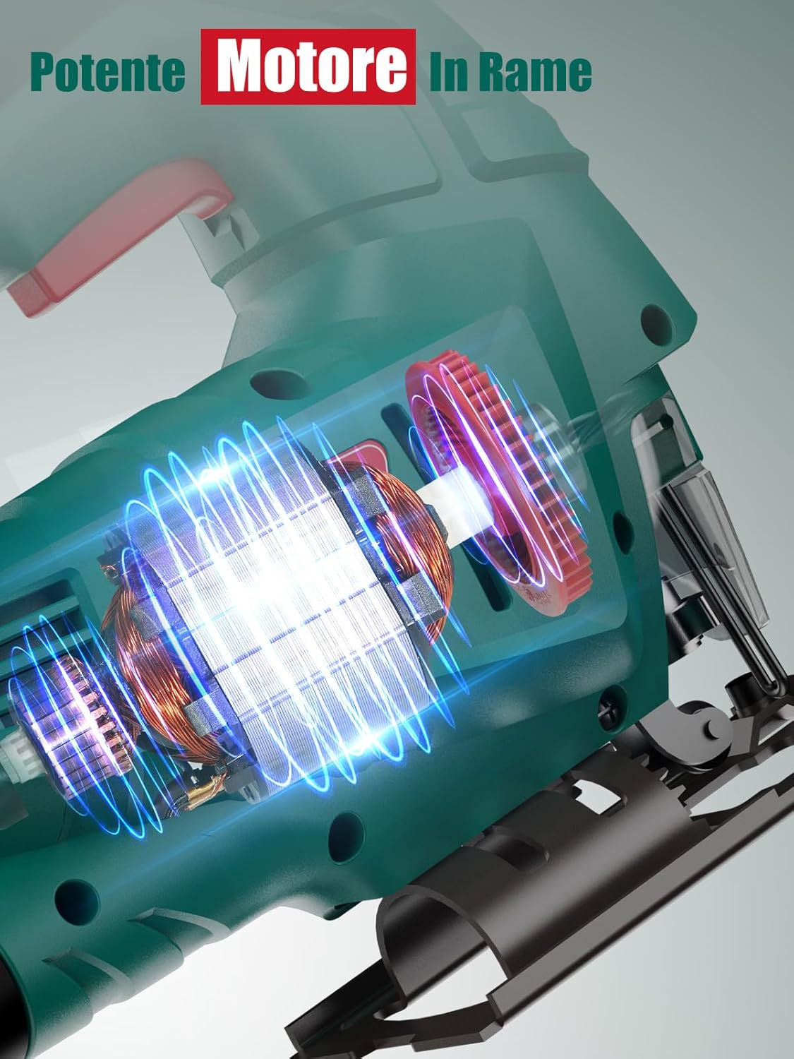 Thumbnail 4 de HYCHIKA Seghetto alternativo 800W 110 mm di taglio 🛠