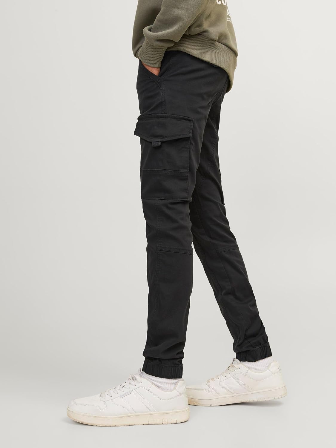 Thumbnail 6 de JACK & JONES Jpstpaul Jjflake AKM 542 Noos JNR – Pantalon cargo esprit smart casual pour homme