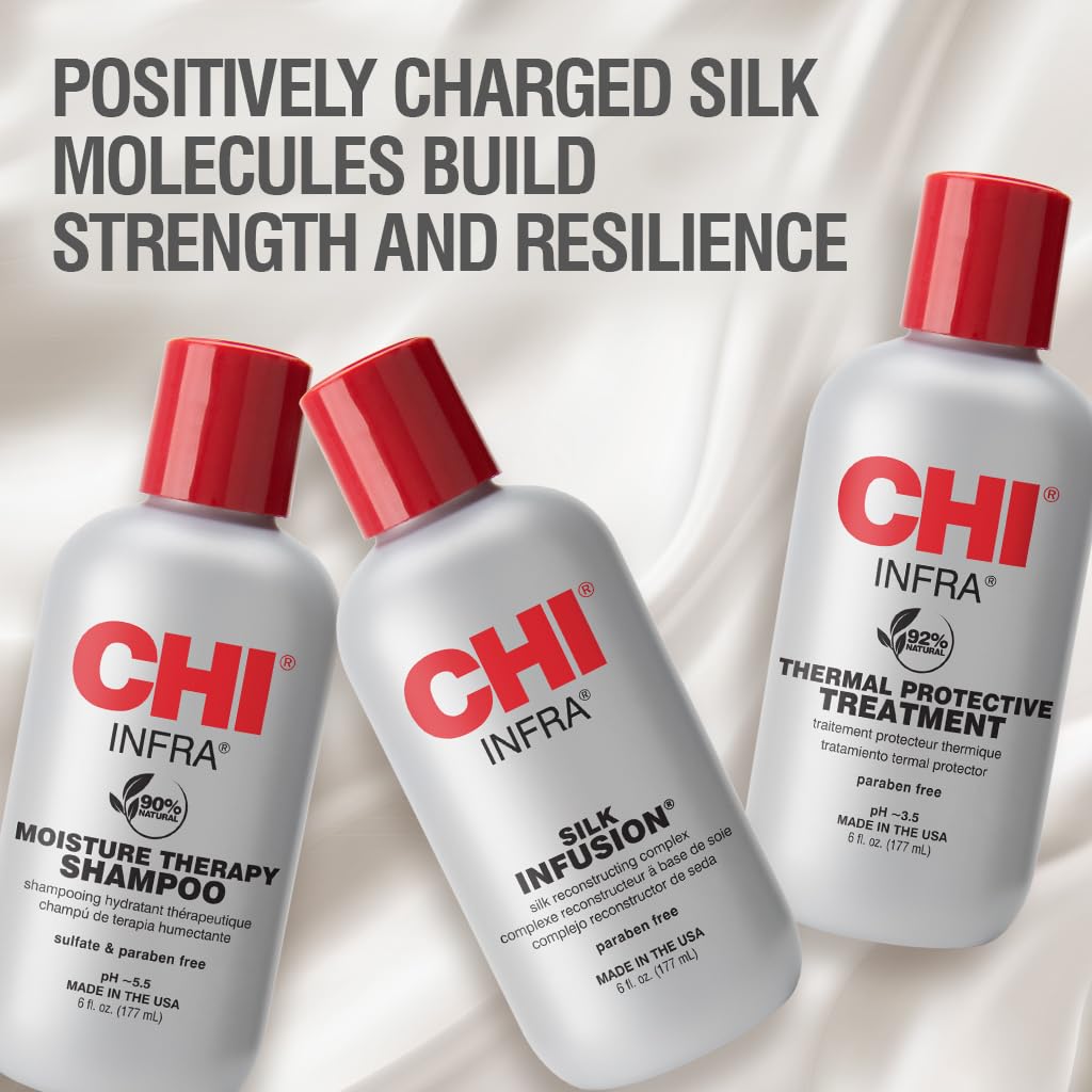 Thumbnail 3 de CHI Infra Thermal Care Kit: Moisturizing & Restoring Shampoo, Color Protectant & Serum (6 Oz, 3‑Product Set)