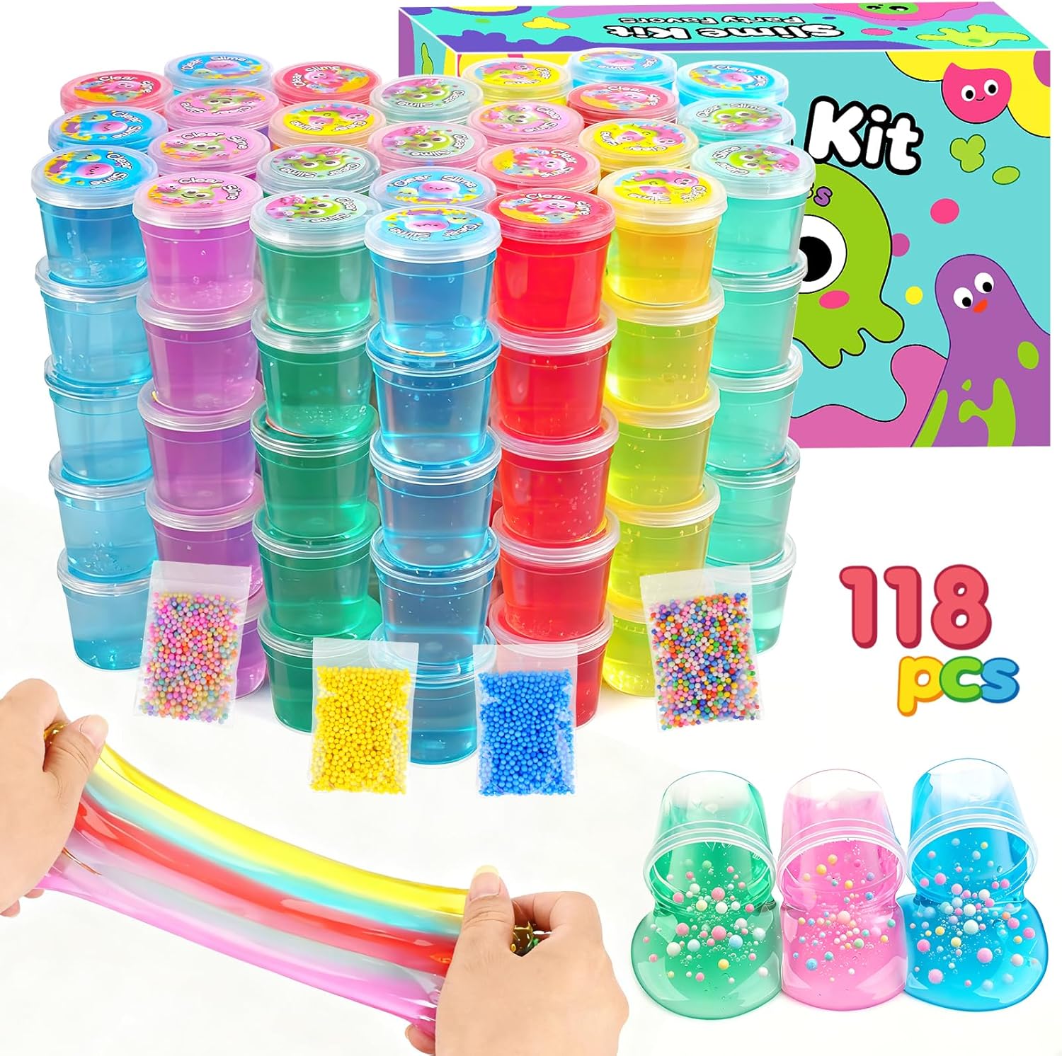 Thumbnail 6 de 118-Pack Galaxy Slime Party Favors Kit