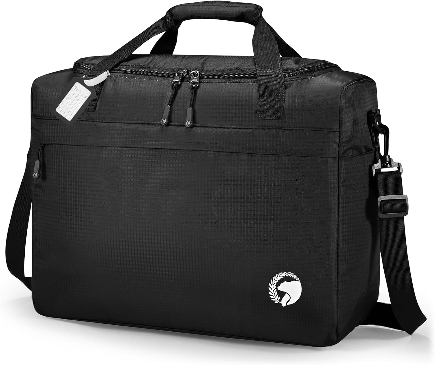 Detalle de BAGZY Foldable 20L Underseat Cabin Bag, Waterproof Nylon, 40×30×15 cm