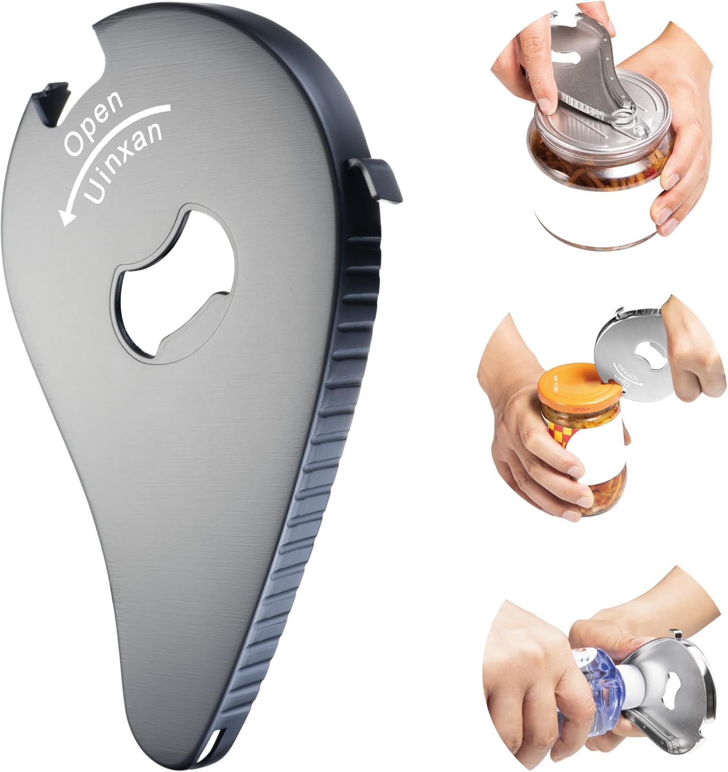 Detalle de Uinxan Bottle Opener, Stainless Steel