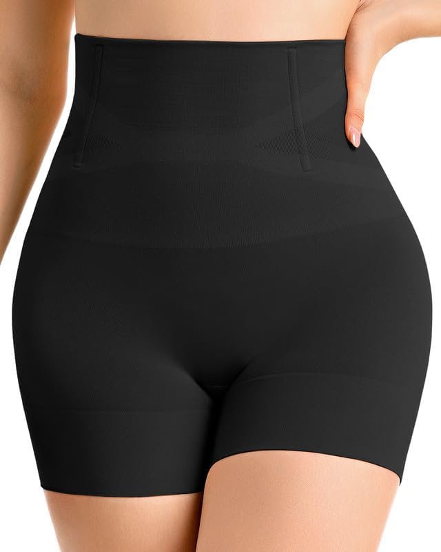 Detalle de ForeverShaper Seamless Tummy Control Shorts with High Waist and Thigh Coverage