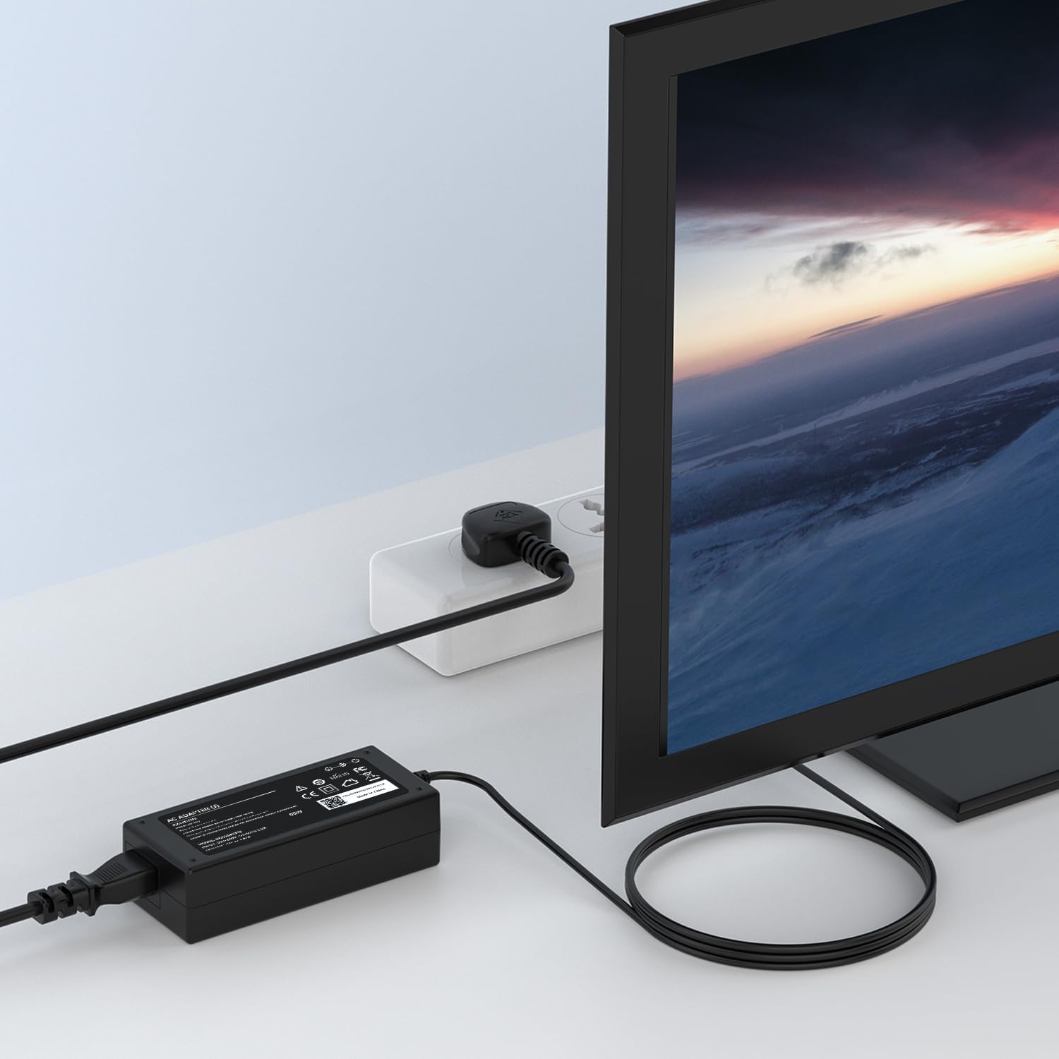 Detalle 2 de VUOHOEG 19V Power Supply for Acer Monitors (S202HL, S271HL, R240HY, and more)