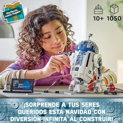 Thumbnail 1 de LEGO Star Wars 75379 R2-D2: Figura articulada con cabeza giratoria, periscopio y herramientas