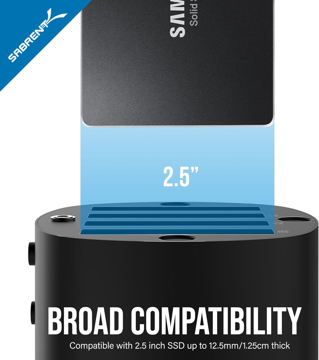 Detalle de SABRENT DS-4SSD 4 Bay SATA SSD dock